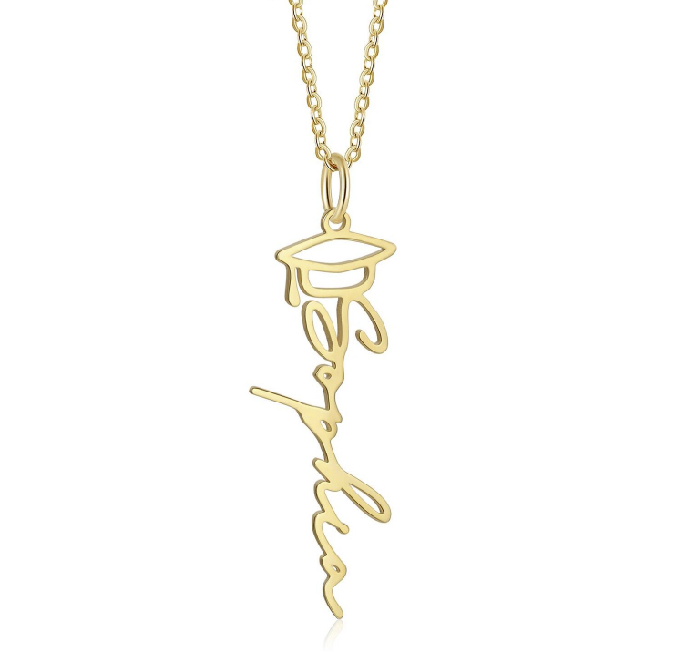 Personalized Graduation Name Necklace – A Meaningful Gift for Graduates