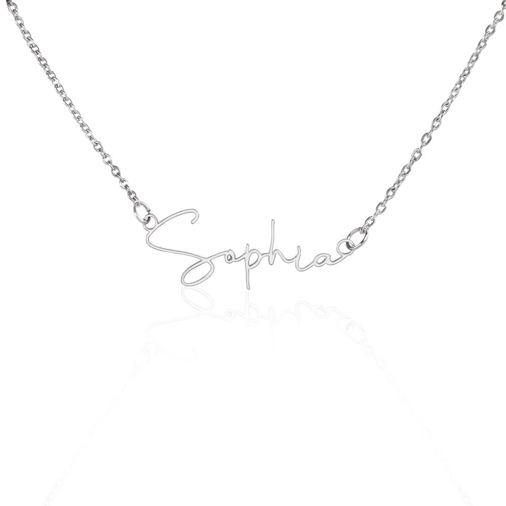 Custom Name Necklace for Mom | Elegant & Timeless Gift | USA Made