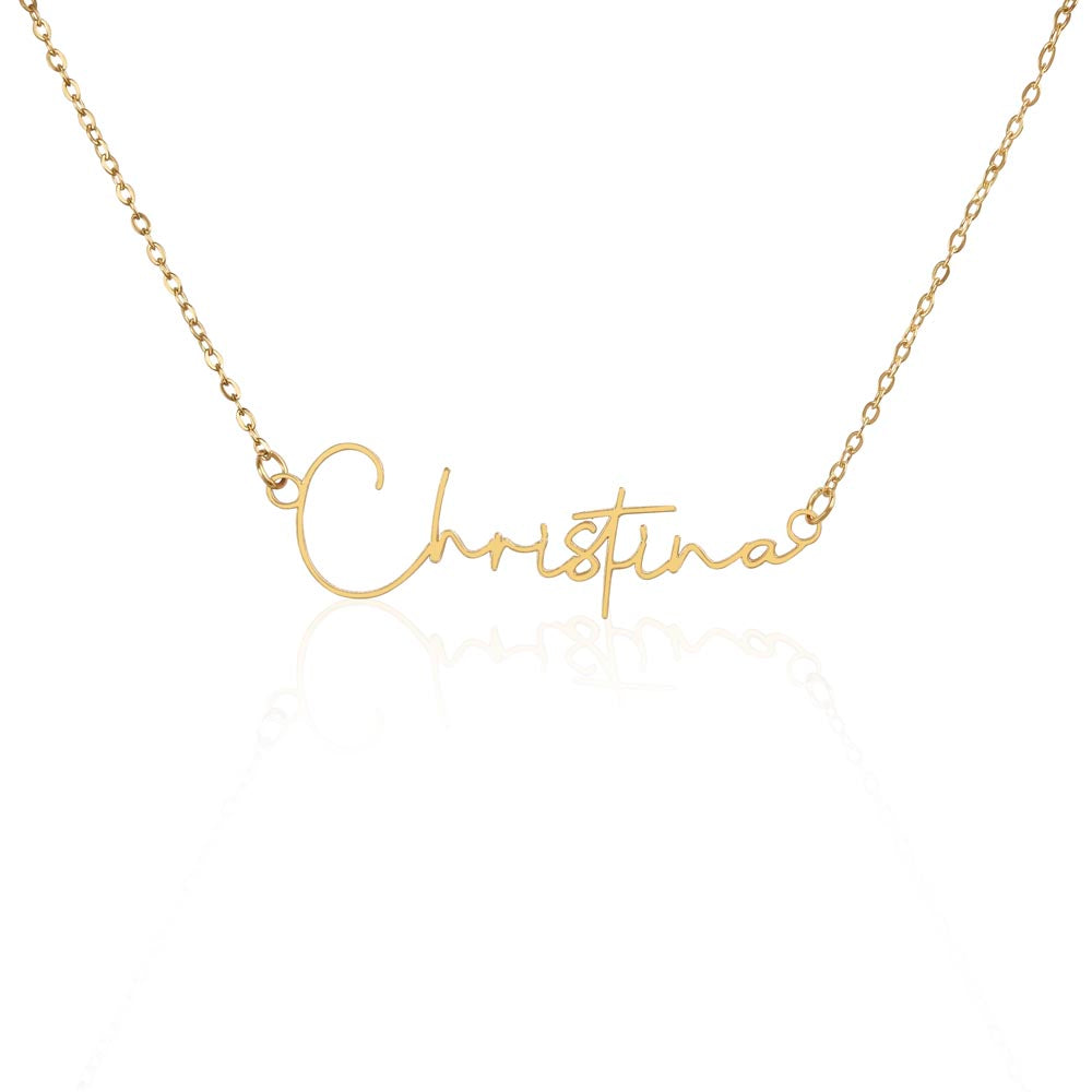 Custom Name Necklace for Mom | Elegant & Timeless Gift | USA Made
