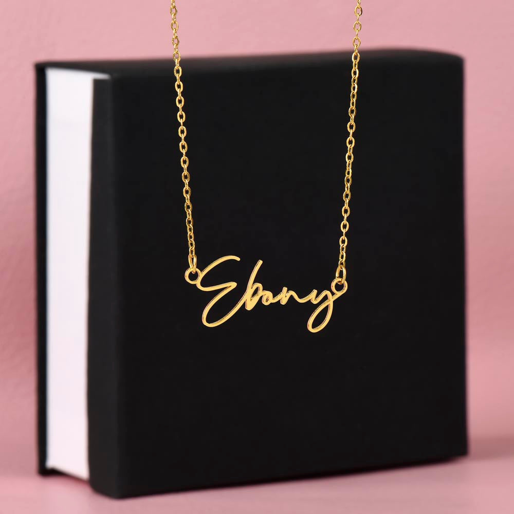 Custom Name Necklace for Mom | Elegant & Timeless Gift | USA Made