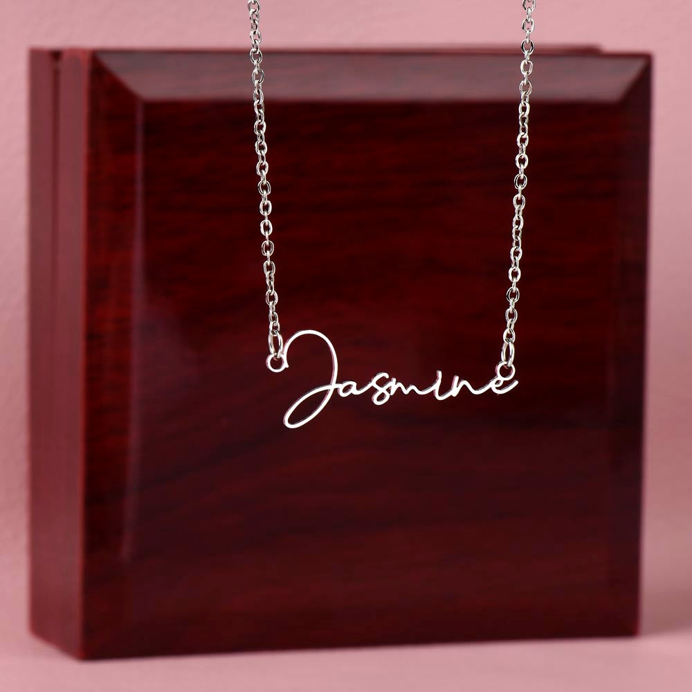 Custom Name Necklace for Mom | Elegant & Timeless Gift | USA Made