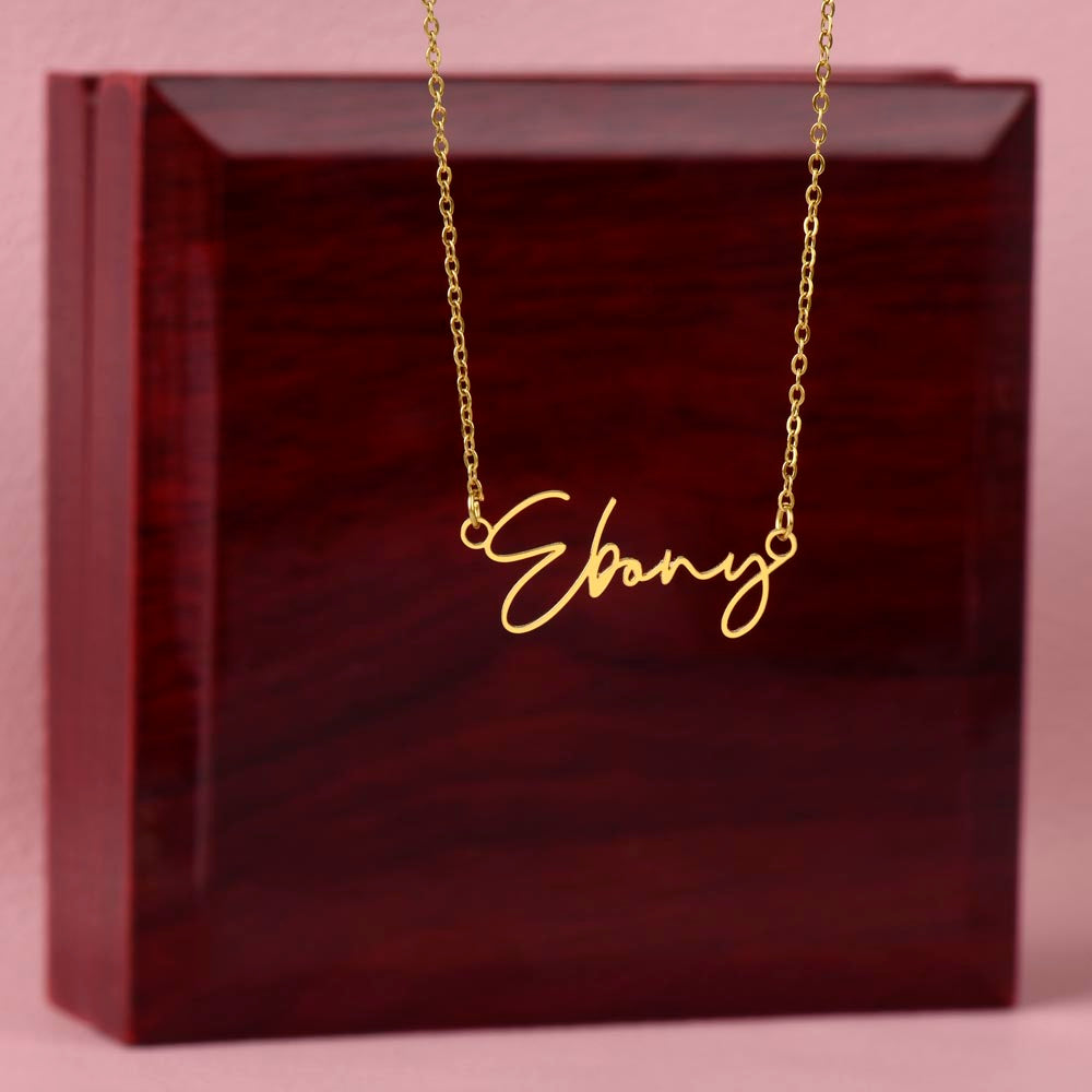 Custom Name Necklace for Mom | Elegant & Timeless Gift | USA Made