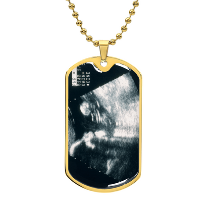My First Father's Day Dog Tag