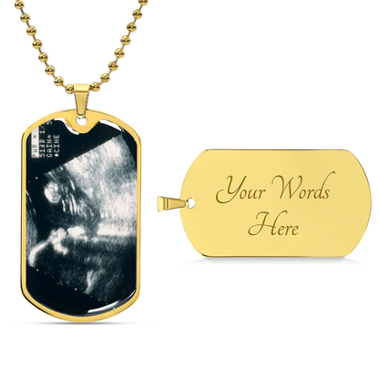 My First Father's Day Dog Tag