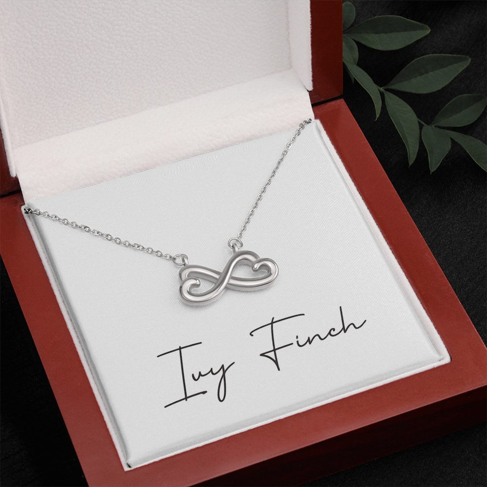 Forever Together Infinity Heart Necklace | Endless Love Gift | Eternal Bond