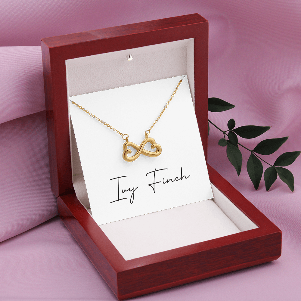 Forever Together Infinity Heart Necklace | Endless Love Gift | Eternal Bond