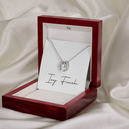 Love of My Life Dancing Stone Necklace | Eternal CZ Gift | Forever Jewelry