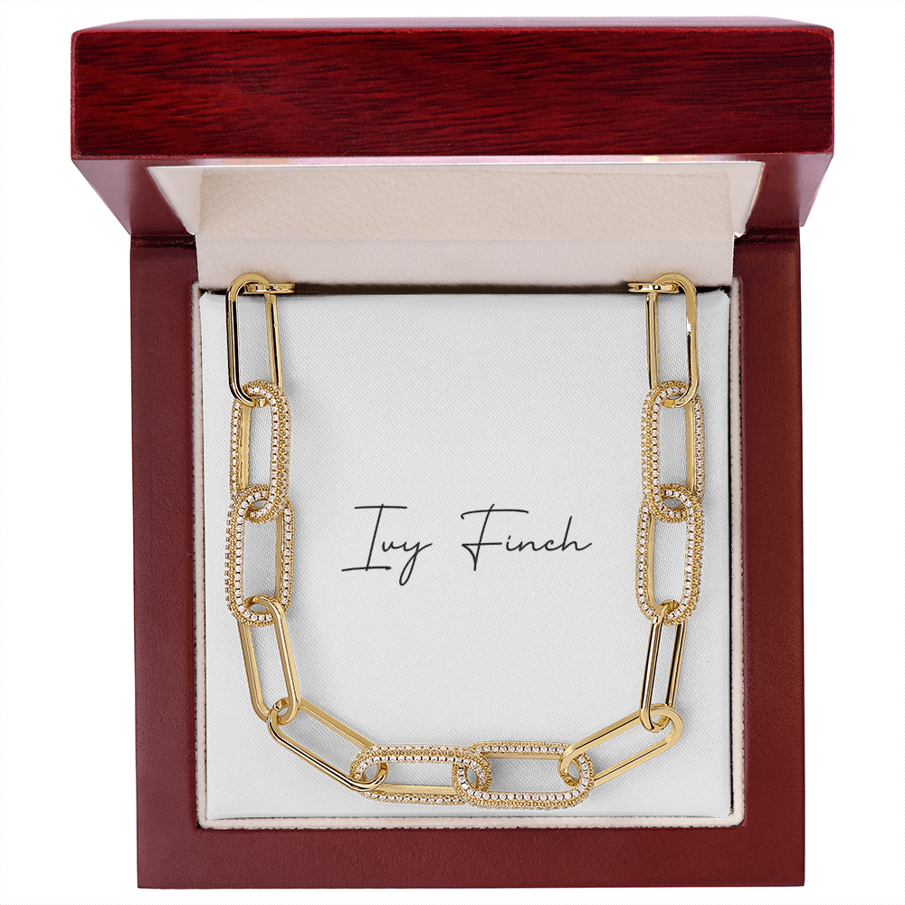 Best Friend CZ Necklace | Luxury Friendship Gift | Forever Bond Jewelry