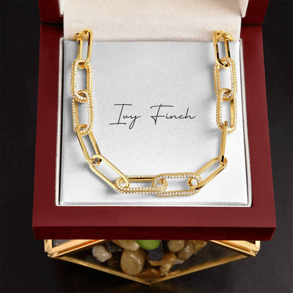 Best Friend CZ Necklace | Luxury Friendship Gift | Forever Bond Jewelry