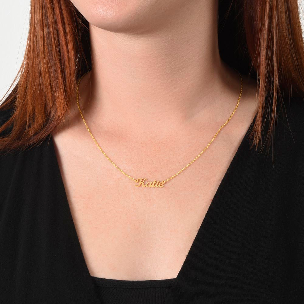 Classic Name Necklace