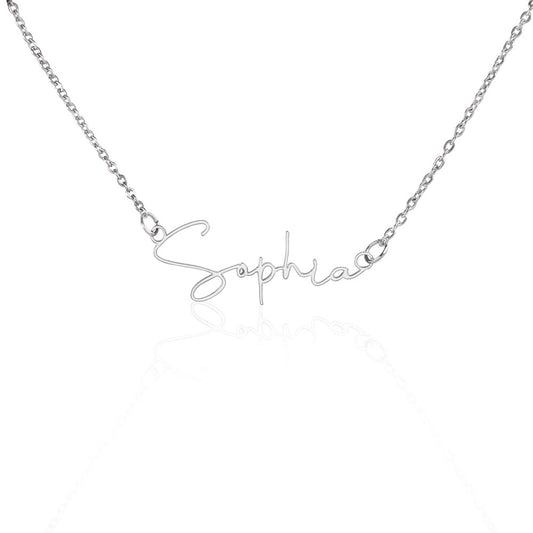 Sister Custom Name Necklace | A Gift She'll Adore | Made in USA Jewelry