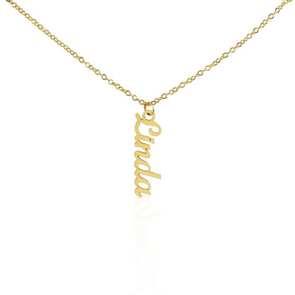 Granddaughter Name Necklace | From Grandmother with Love | Precious Gift USA