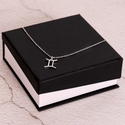 Custom Zodiac Birthday Necklace | Personalized Star Sign | Special Gift