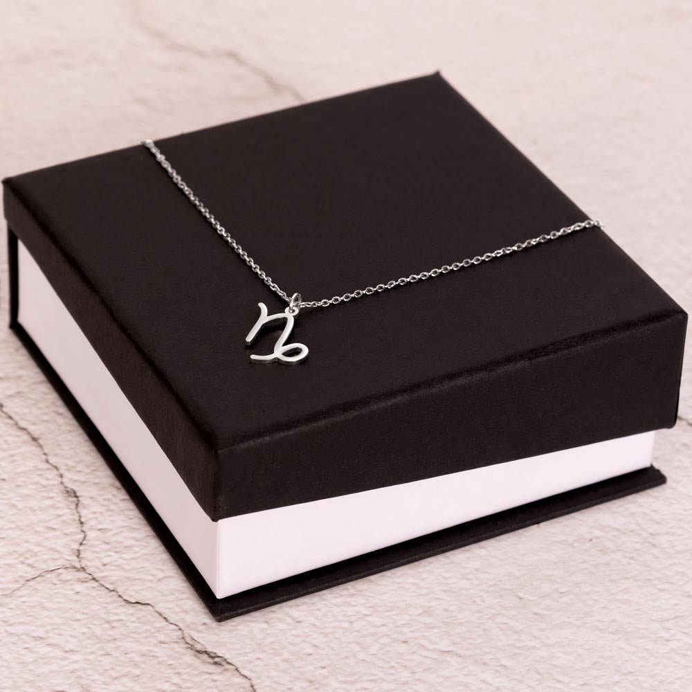 Custom Zodiac Birthday Necklace | Personalized Star Sign | Special Gift