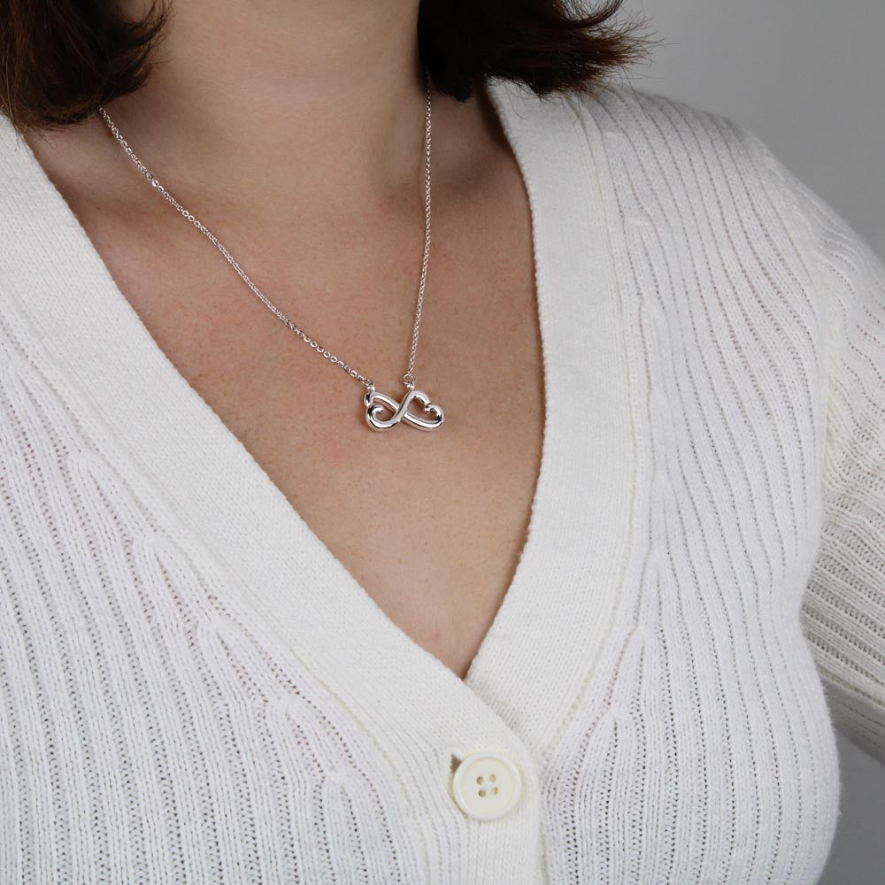 Forever Together Infinity Heart Necklace | Endless Love Gift | Eternal Bond