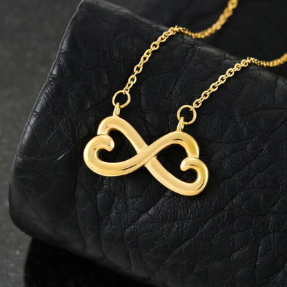 Forever Together Infinity Heart Necklace | Endless Love Gift | Eternal Bond