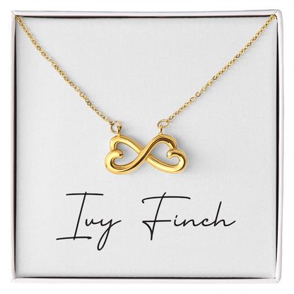 Forever Together Infinity Heart Necklace | Endless Love Gift | Eternal Bond