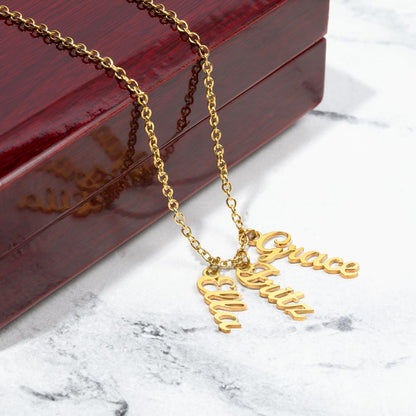 Passionate Woman Custom Name Necklace | Personal Statement | Made in USA