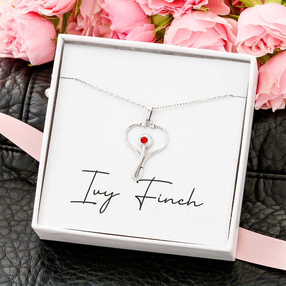 Gratitude Heart Necklace | Thank You Gift | Special Care Appreciation