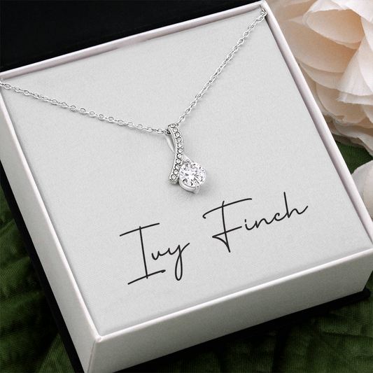 Romantic Gift for Wife Necklace | Love Jewelry | Perfect Anniversary Present