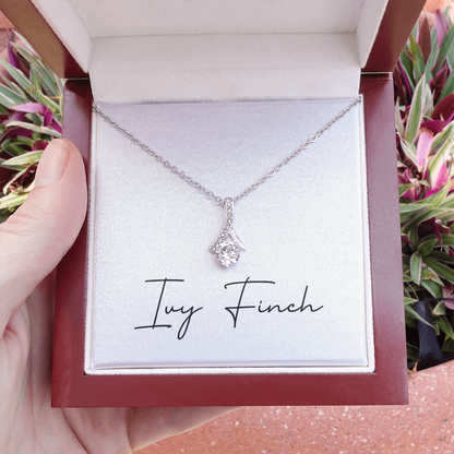 Romantic Gift for Wife Necklace | Love Jewelry | Perfect Anniversary Present