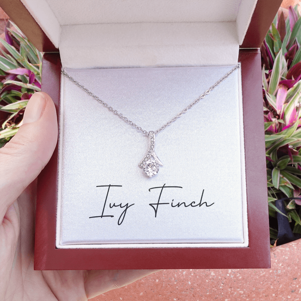 Fiancé to Future Wife Necklace | Promise of Love Jewelry | Forever Together Gift