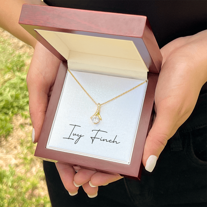 Soulmate Gift Necklace | Romantic Connection Jewelry | Forever Love Keepsake