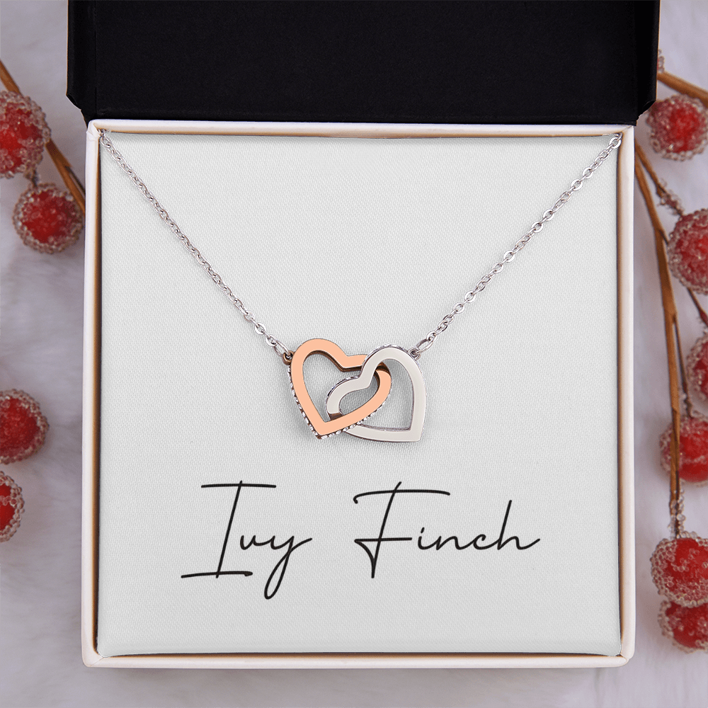 Daughter-in-Law Bond Heart Necklace | A Special Connection Gift | Elegant CZ